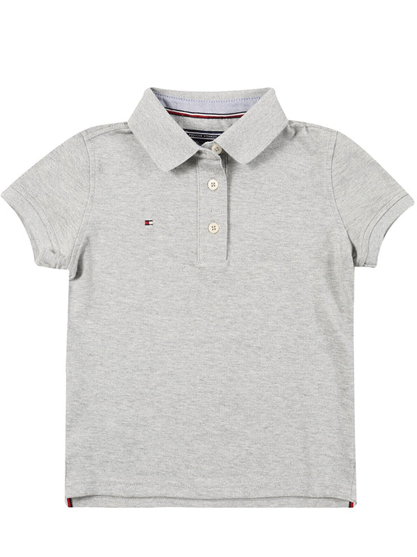 Boys Tommy Polo S/S Grey Heather / 10