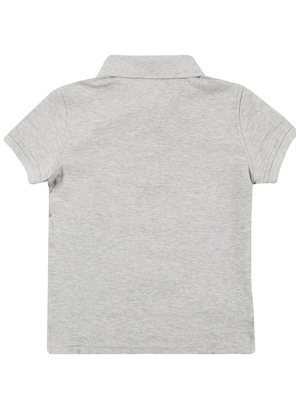 Boys Tommy Polo S/S Grey Heather / 10