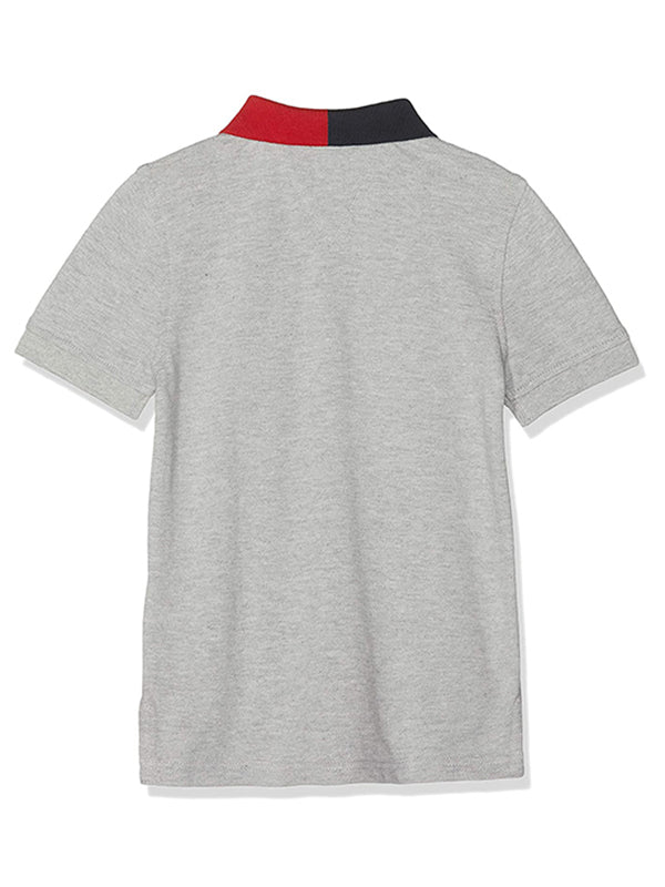 Colorblock Polo S/S Grey Heather / 10