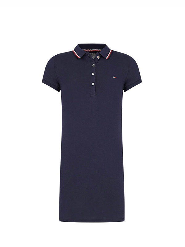 Essential Polo Dress Black Iris / 10