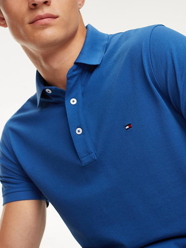 Tommy Slim Polo BLUE QUARTZ / L