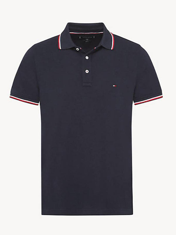 Tommy Tipped Slim Po JET BLACK / L