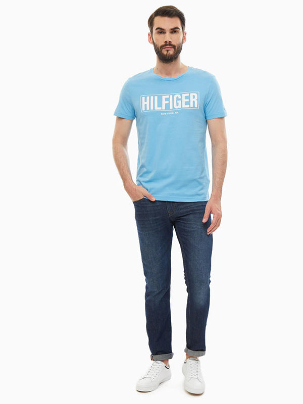 Box Hilfiger Tee ALASKAN BLUE / L