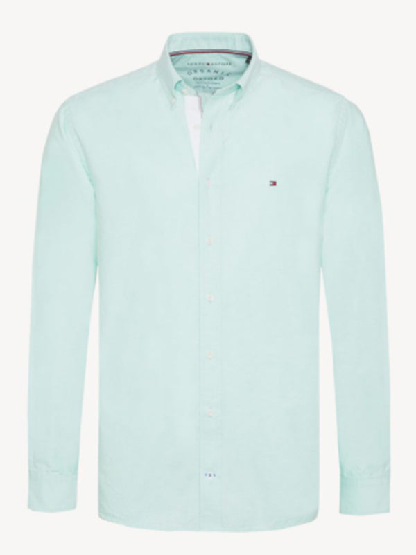 Organic Oxford Shirt KATYDID / L