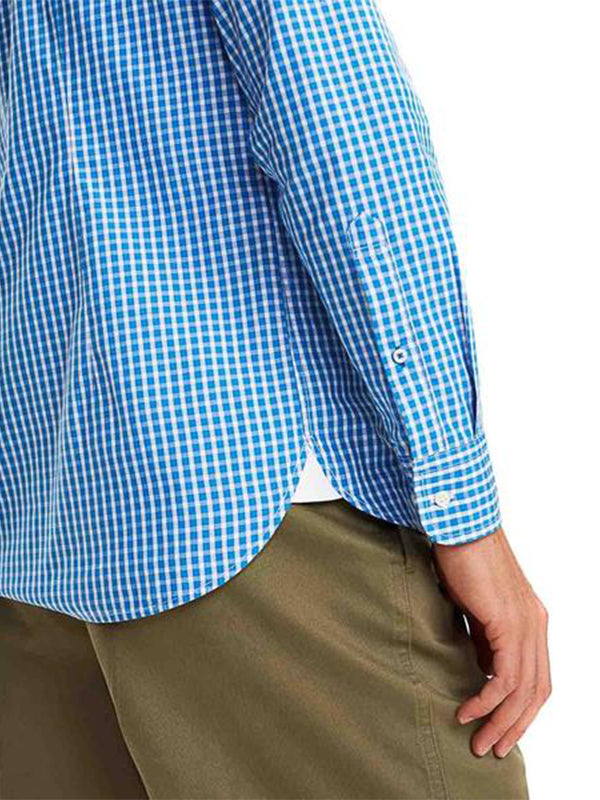 Slim Check Shirt REGATTA / BRIGHT WHITE / L