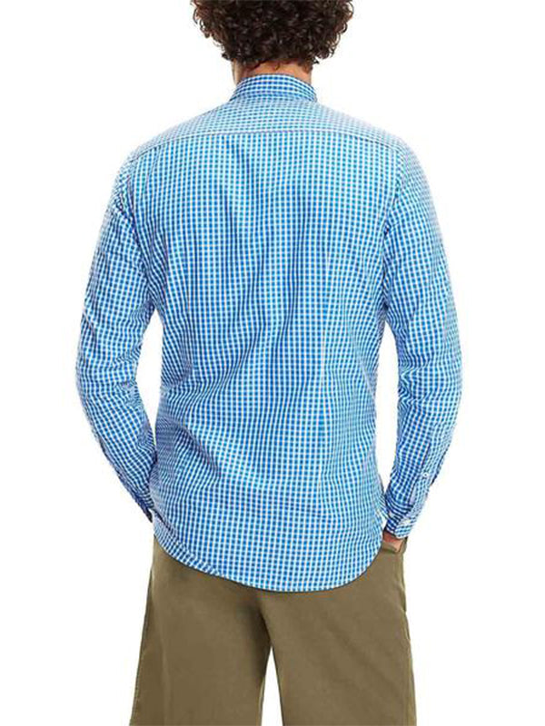 Slim Check Shirt REGATTA / BRIGHT WHITE / L