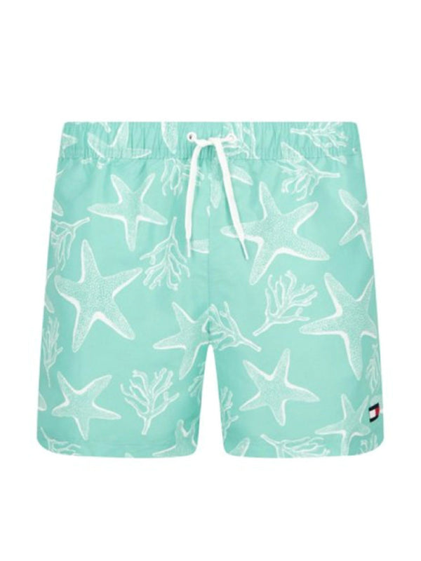 Medium Drawstring Starfish Prt Aquarelle / L