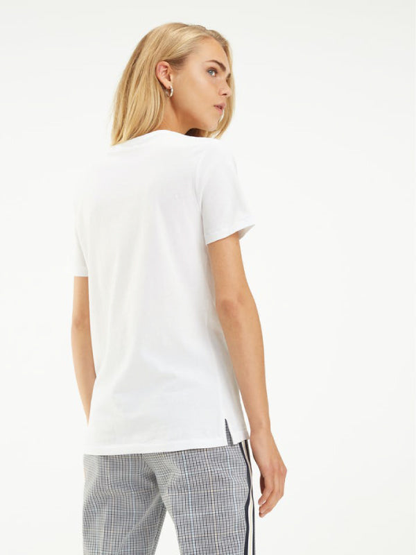 Vera C-Nk Tee Ss CLASSIC WHITE / L