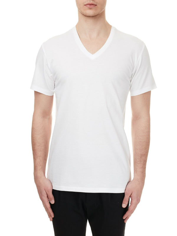 S/S V Neck 3Pk WHITE / L