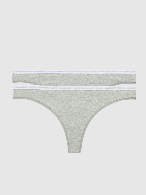 Thong 2Pk GREY HEATHER/GREY HEATHER / L