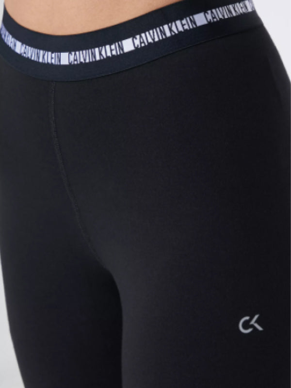 Wo - Cotton Elastane Tight CK BLACK / L