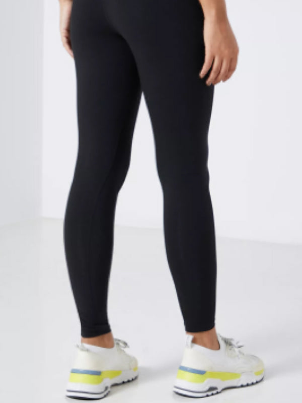 Wo - Cotton Elastane Tight CK BLACK / L