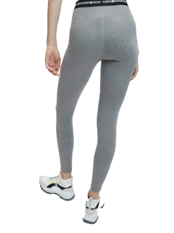 Wo - Cotton Elastane Tight MEDIUM GREY HEATHER / L