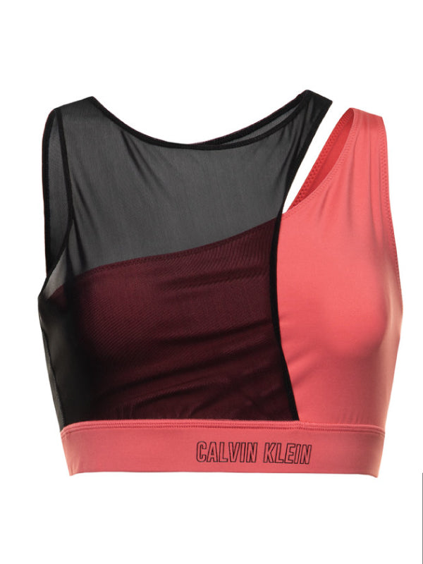 Medium Support Sports Bra Claret Red / L