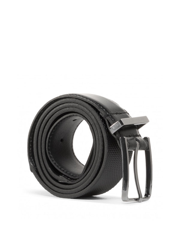 2Mb Textured Belt Jet Black / 105