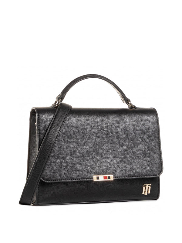 Saffiano Satchel Black / OS