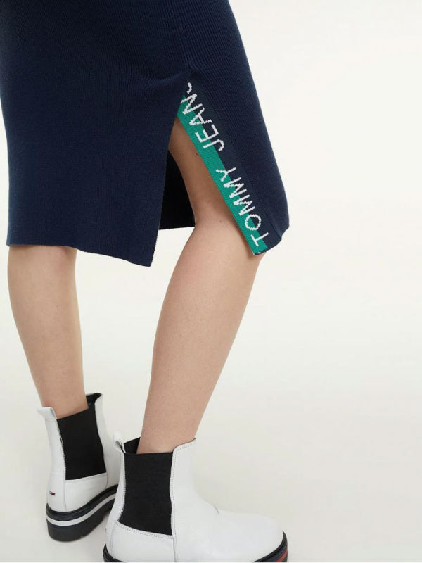 Tjw Sweater Skirt Twilight Navy / L