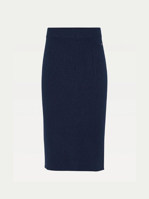 Tjw Sweater Skirt Twilight Navy / L