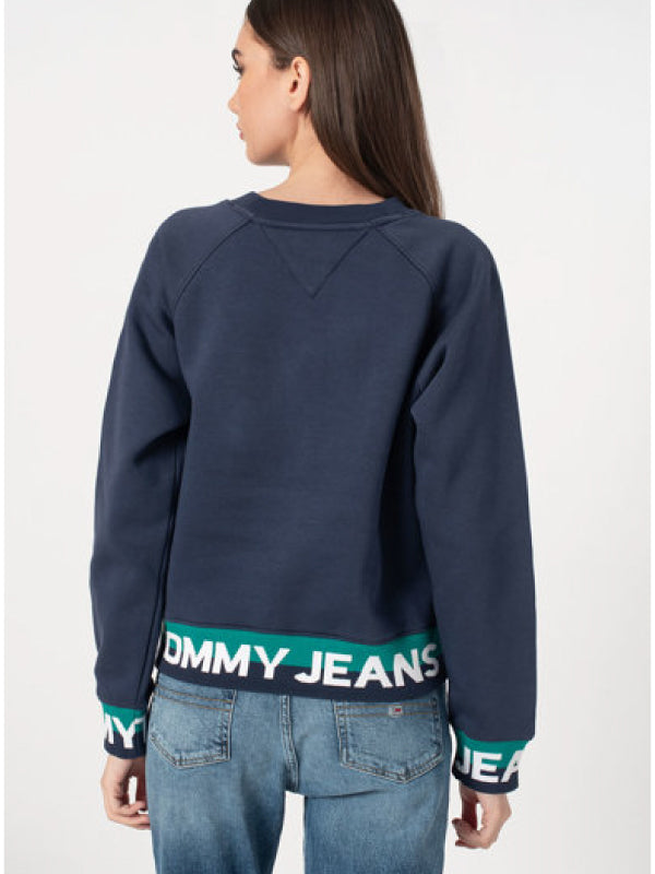 Tjw Branded Hem Sweatshirt Twilight Navy / L