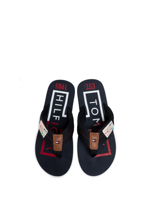 Hilfiger Badge Beach Sandal Desert Sky / 42