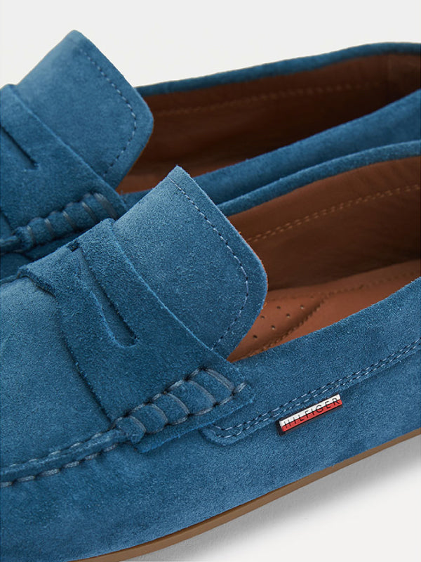 Classic Suede Driver Blue Dock / 42