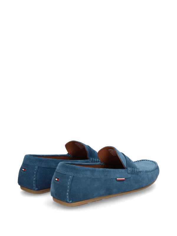 Classic Suede Driver Blue Dock / 42