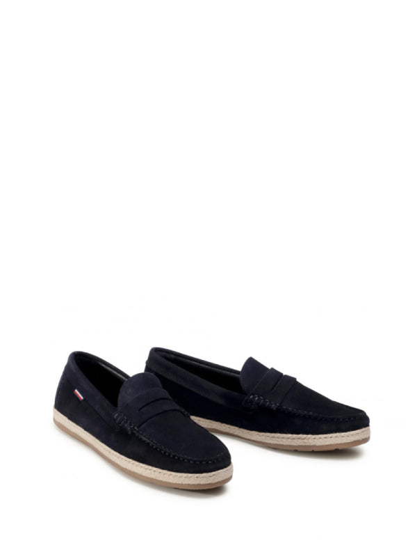 Casual Suede Espadrille Driver Desert Sky / 42