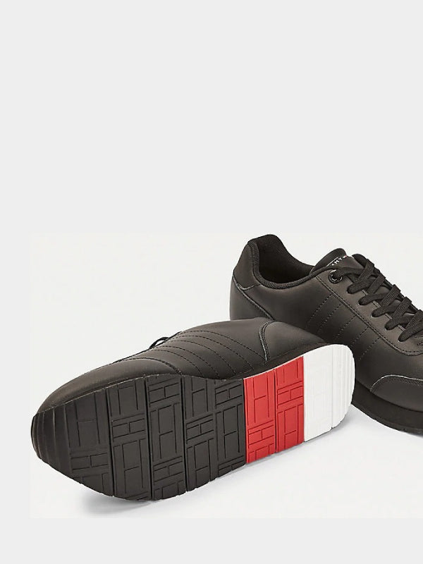 Corporate Leather Runner Black / 42