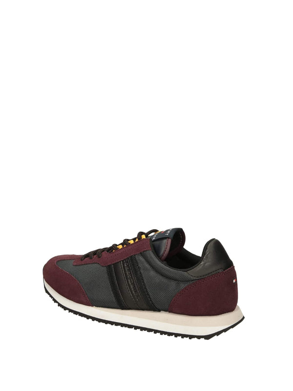 Lo Mix Winter Runner Stripes Deep Burgundy / 42