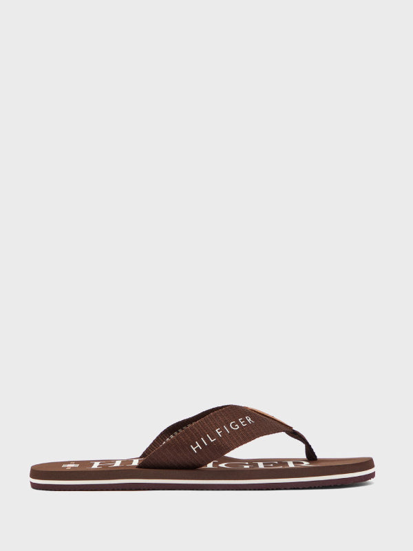 Big Hilfiger Flip Flop Cocoa / 42