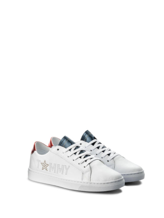 Tommy Star Metallic Sneaker RWB / 36