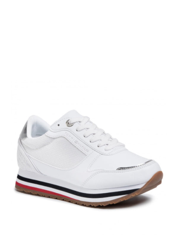 Feminine Monogram Runner Sneaker White / 36