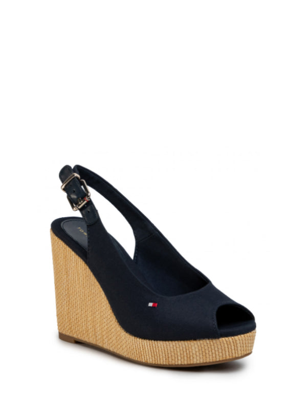 Iconic Elena Sling Back Wedge Desert Sky / 36