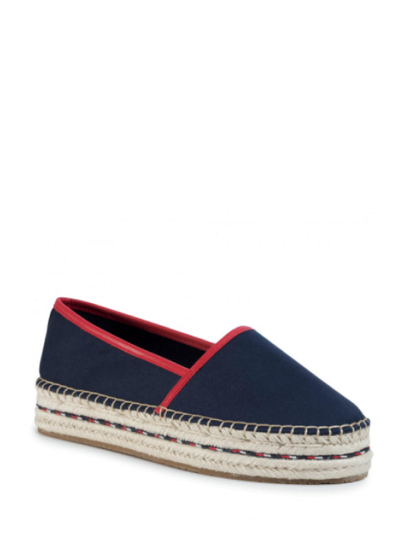 Basic Sporty Flatform Espadrille Sport Navy / 36