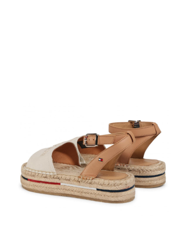 Tropical Fade Opened Espadrille Ivory / 36