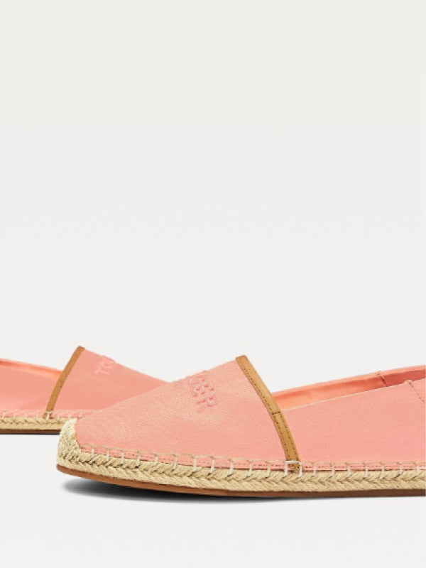 Tommy Embroidery Espadrille Washed Watermelon Pink / 36