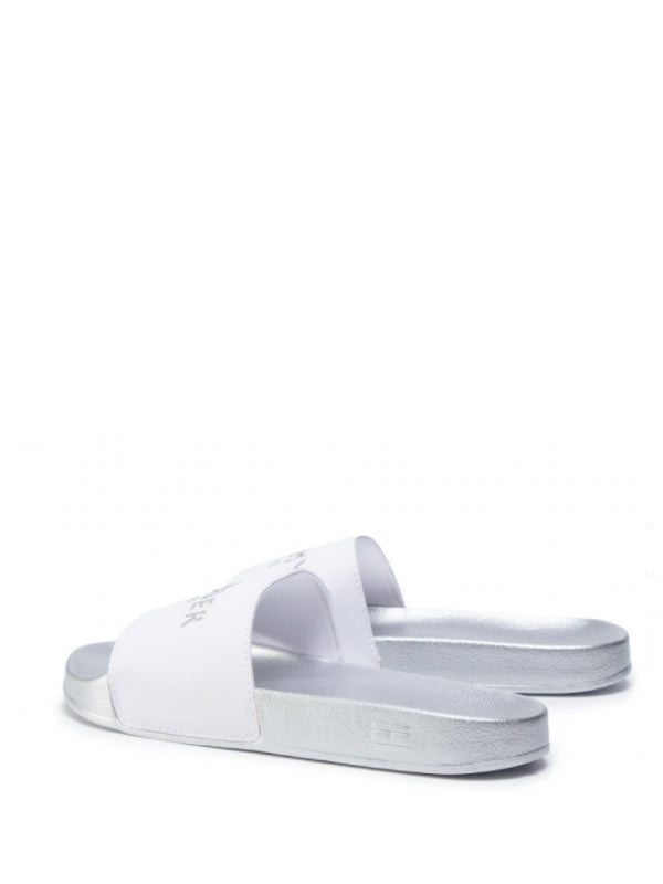 Th Glitter Pool Slide White / 36