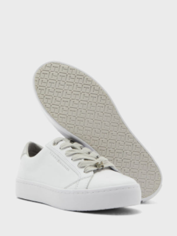 Casual Tommy Hilfiger Sneaker White/Silver / 36