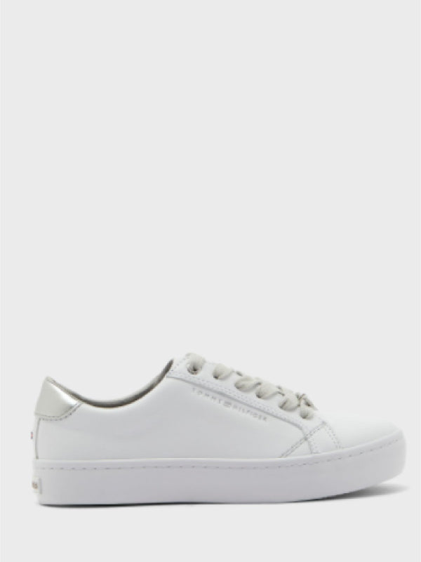 Casual Tommy Hilfiger Sneaker White/Silver / 36