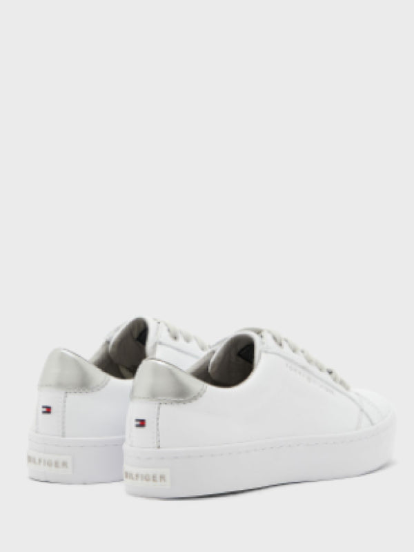 Casual Tommy Hilfiger Sneaker White/Silver / 36