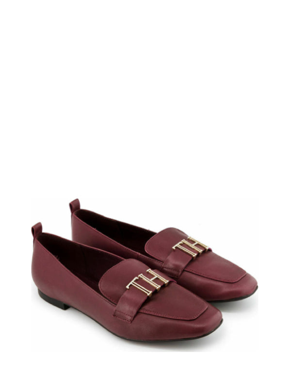 Polished Tommy Loafer Deep Burgundy / 41