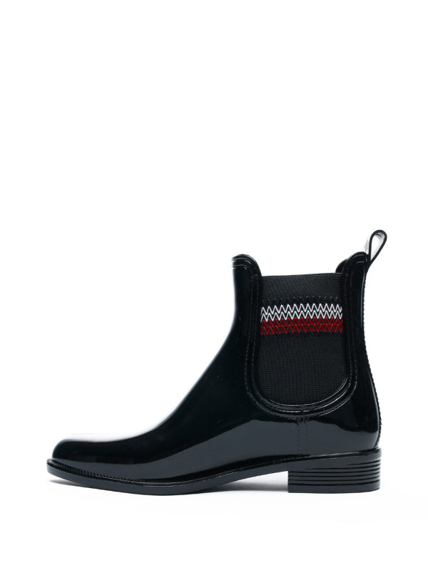 Corporate Elastic Rainboot Black / 41