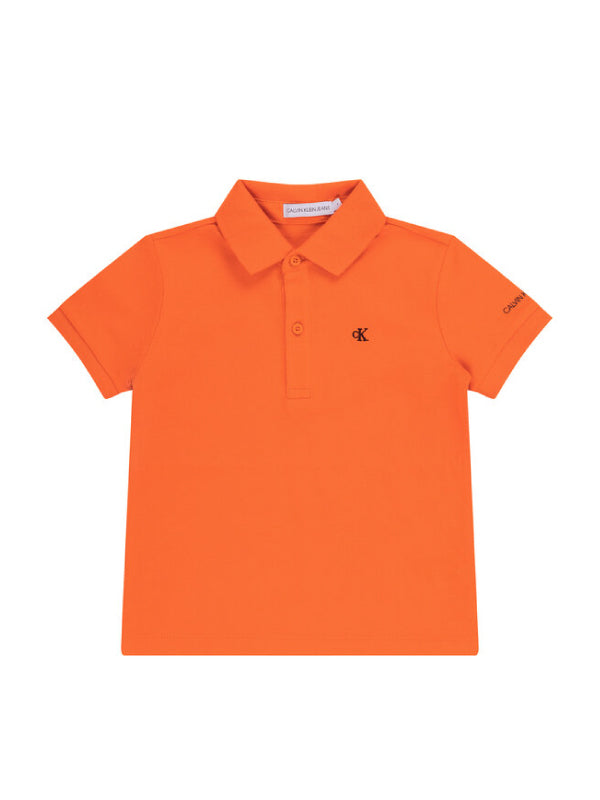 Essential Ss Polo Orange Tulip / 10