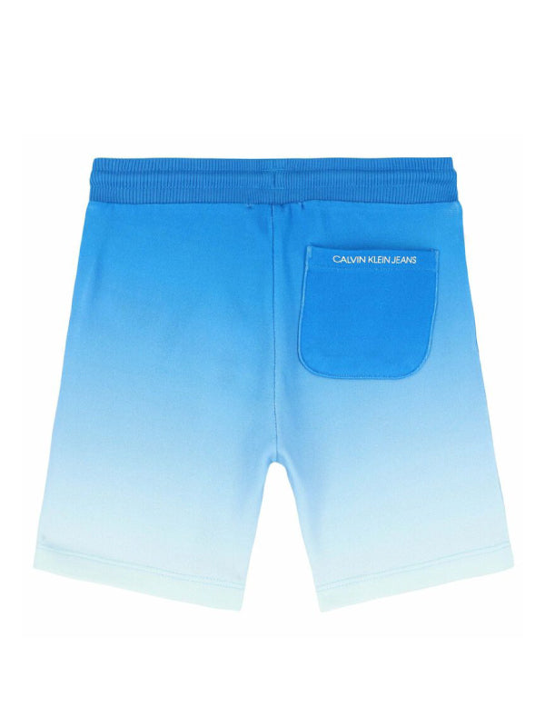 Gradient Monogram Sweatshort Coastal Blue / 10