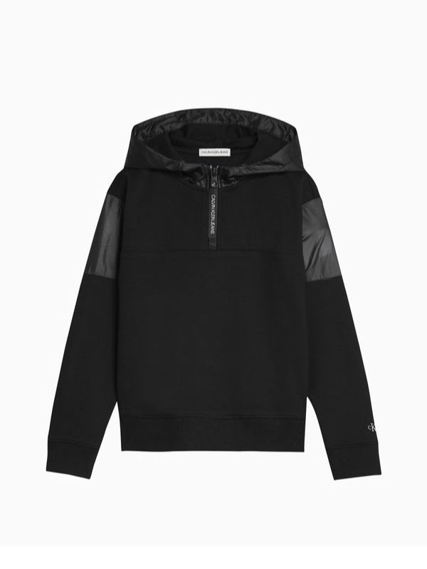 Mix Media Hoodie CK Black / 4