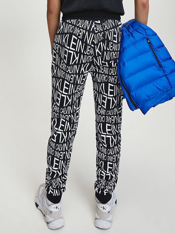 Distorted Logo Sweatpants CK Black Distorted Logo / 10