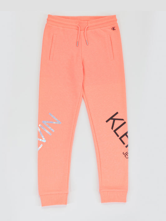 Hero Logo Sweatpants Fiery Coral / 10