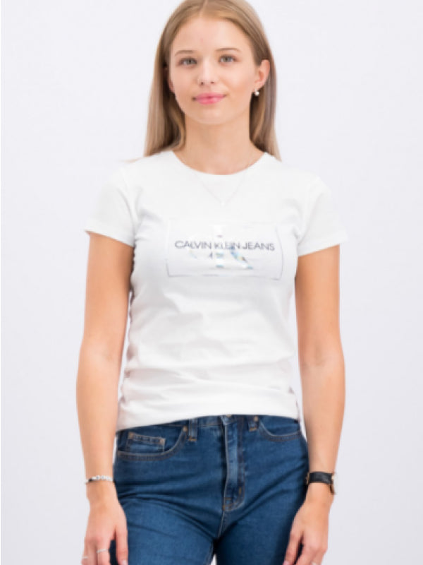 Small Monogram Box T-Shirt Bright White / 10