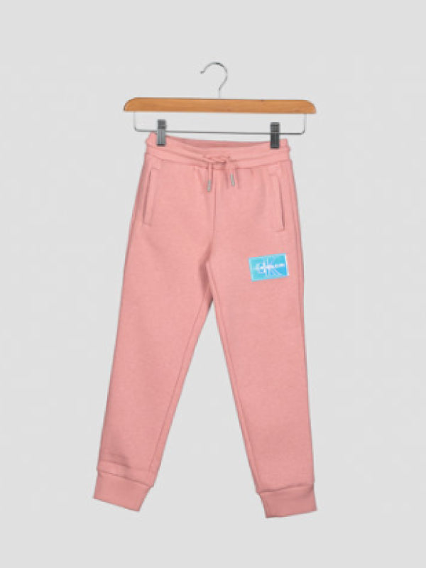 Monogram Badge Sweatpants Soothing Pink / 4