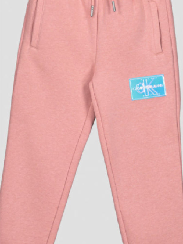 Monogram Badge Sweatpants Soothing Pink / 4